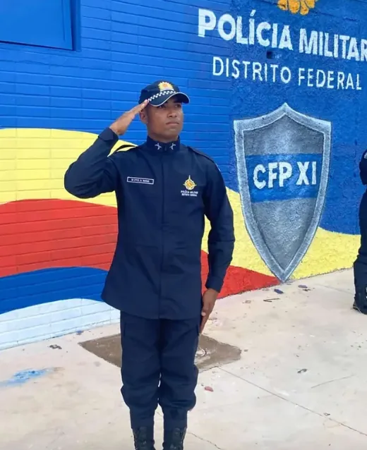 Douglas Rafael, aprovado no último concurso da PMDF pelo IAJ